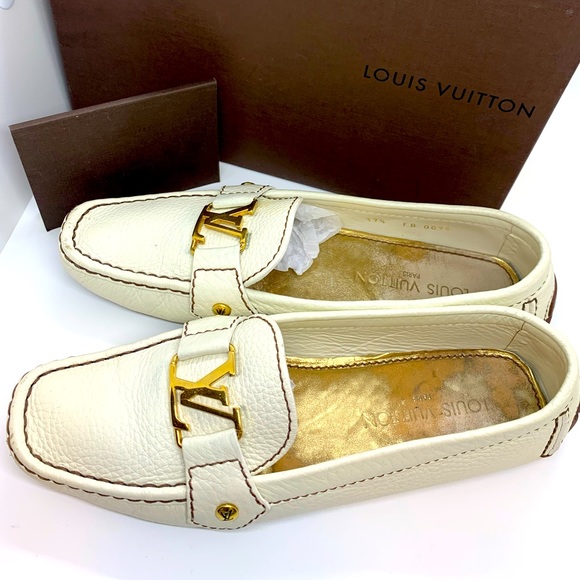 Leather Louis Vuitton Loafers 